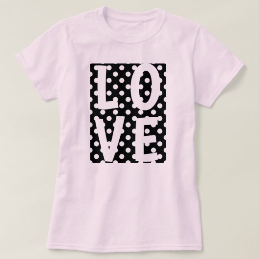 IN POLKA DOTS COLLECTIE T-Shirt (Design voorkant)