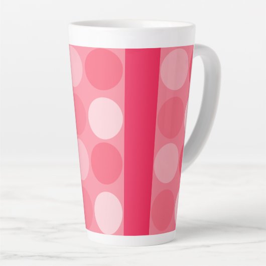  in pooldots Collectie Latte Mok (Rechterhoek)