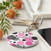  in pooldots Collectie- Sleutelhanger (Zijkant)