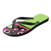  in pooldots Collectie - Teenslippers (Schuin)