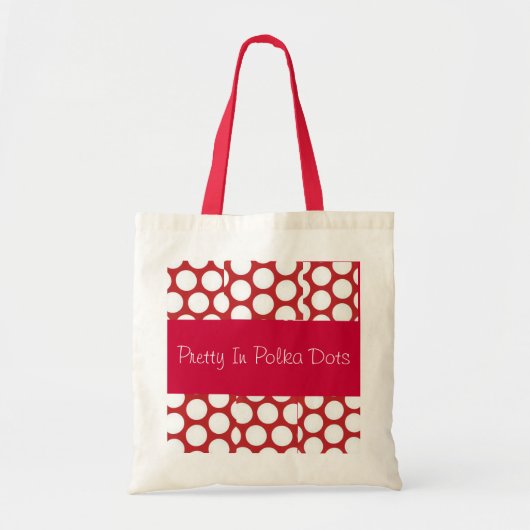  in pooldots Collectie Tote Bag (Voorkant)