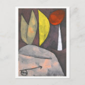 In Positie door Paul Klee Briefkaart (Voorkant)