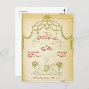 In Powder en Crinoline, de titelpagina van Kay Nie Briefkaart
