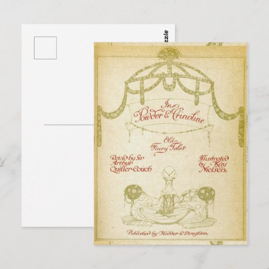 In Powder en Crinoline, de titelpagina van Kay Nie Briefkaart (Voorkant / Achterkant)