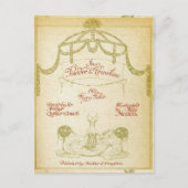 In Powder en Crinoline, de titelpagina van Kay Nie Briefkaart (Voorkant)