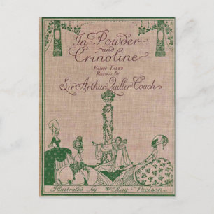 In Powder en Crinoline, Kay Nielsen's hardcover Briefkaart