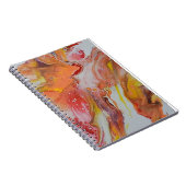 In pracht stijgen we op notitieboek (Rechterzijde)