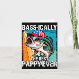 In principe de papa ooit grappige bass vissen  kaart