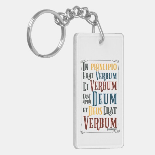  in Principio Erat Verbum Sleutelhanger (Voorkant Links)