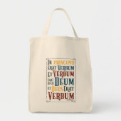  in Principio Erat Verbum Tote Bag (Voorkant)