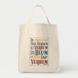  in Principio Erat Verbum Tote Bag