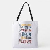  in Principio Erat Verbum Tote Bag (Voorkant)