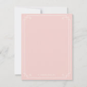 In printpapier - Bubblegum Notitiekaartje (Achterkant)