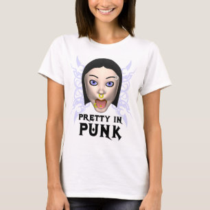 in Punk T-shirt