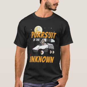 In Purrsuit van de Onbekende Grappige Ruimtekater T-shirt
