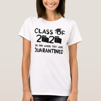 in quarantaine geplaatst grappig afstuderen 2020 k t-shirt