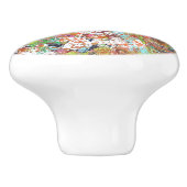 In quarantaine geplaatste keramische knop (Zijkant)