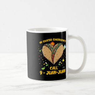 In Queso Noodtoestand Cinco De Mayo T-shirt Taco O Koffiemok