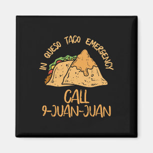 In Queso Noodtoestand Cinco De Mayo Taco Oproep 9 Magneet
