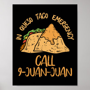 In Queso Noodtoestand Cinco De Mayo Taco Oproep 9 Poster