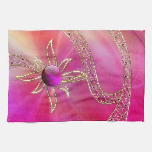 In Radiant Splendor Kitchen Towel Theedoek (Horizontaal)