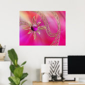 In Radiant Splendor Print (Thuiskantoor)