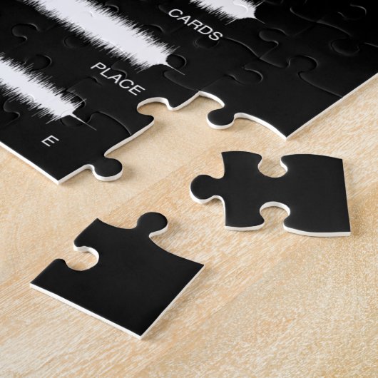 In Rainbows Soundwave Art Puzzle Legpuzzel (Zijkant)