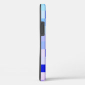 in randnummer 6 - kleuren blauw en lavender Case-Mate iPhone case (Achterkant / Rechts)