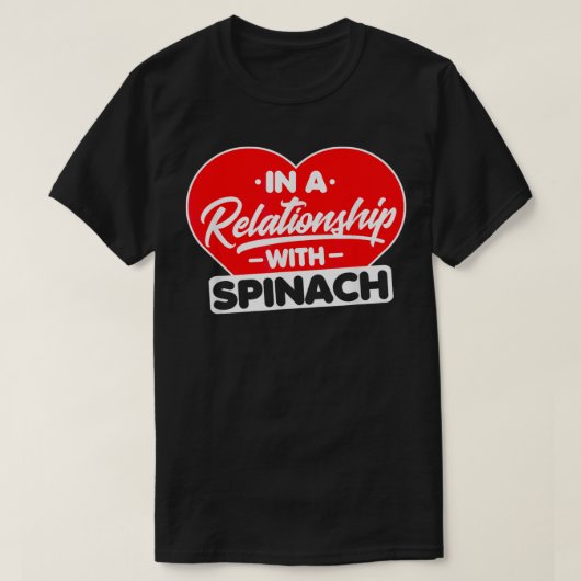 In relatie met spinazie  Funny Spinach Lo T-shirt (Design voorkant)