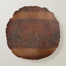 In reliëf gemaakt Bloemen Imitatieleer Kijk