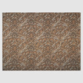 In reliëf gemaakte Messing Scrolls Decoupage Tissu Tissuepapier (Voorkant)