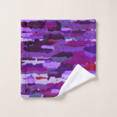 In reliëfbekleding geplaatste Chalk-schaduwen van Bad Handdoek (Wasdoekje)