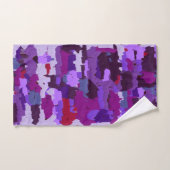 In reliëfbekleding geplaatste Chalk-schaduwen van Bad Handdoek (Handdoek)