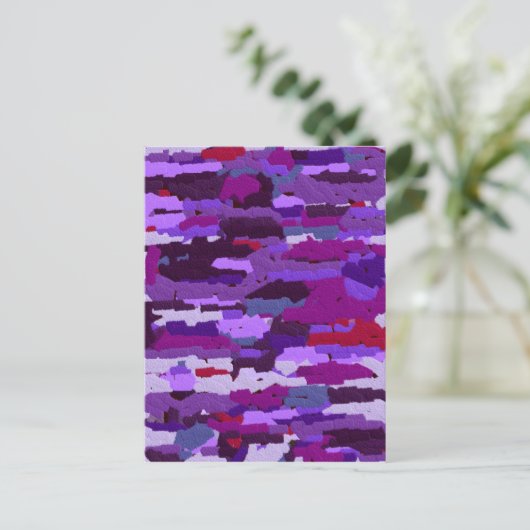 In reliëfbekleding geplaatste Chalk-schaduwen van Briefkaart (Staand voorkant)