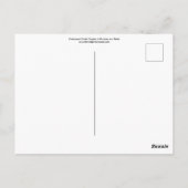 In reliëfbekleding geplaatste Chalk-schaduwen van  Briefkaart (Achterkant)