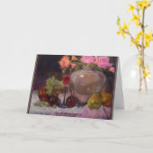 "In Remembrance" gevouwen wenskaart Kaart (Gele Bloem)