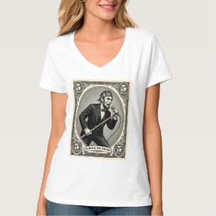 In Rock We Trust 5 Rocks Lincoln Zanger T-shirt