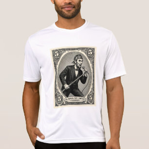 In Rock We Trust 5 Rocks Lincoln Zanger T-shirt