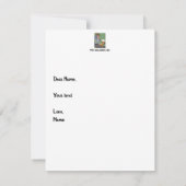 In Rome een vlakke Kaart (Achterkant)