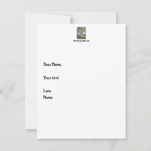 In Rome een vlakke Kaart (Achterkant)