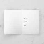 In Rome gevouwen Wenskaart Kaart (Binnen)