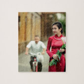 in rood legpuzzel (Verticaal)