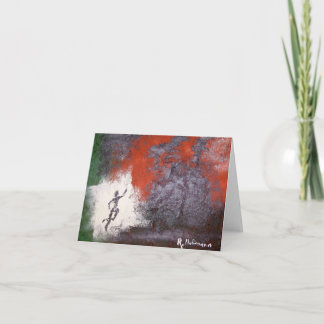 In Route Blank Notecard Kaart