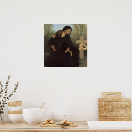 In rouw poster (Keuken)