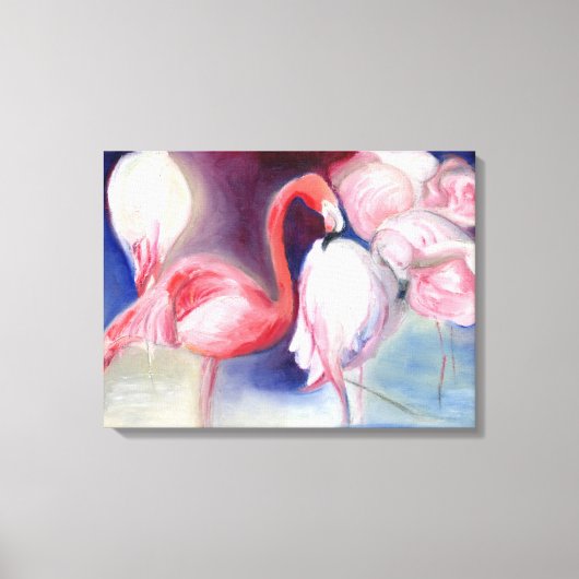  in roze 2012 canvas afdruk (Voorkant)