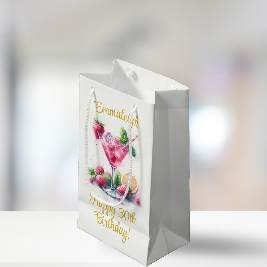  in Roze 30e Verjaardagsviering Klein Cadeauzakje