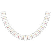 in Roze 30e Verjaardagsviering Vlaggetjes (Alle)