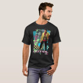  in roze A Duckman T-shirt (Voorkant volledig)