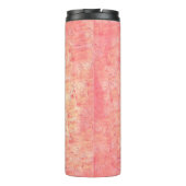  in roze aangepaste naam thermosbeker (Achterkant)