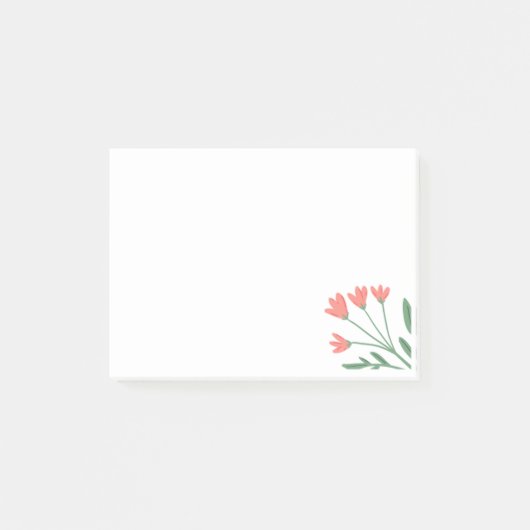  in roze aantekeningen na de gloeiing post-it® notes (Voorkant)